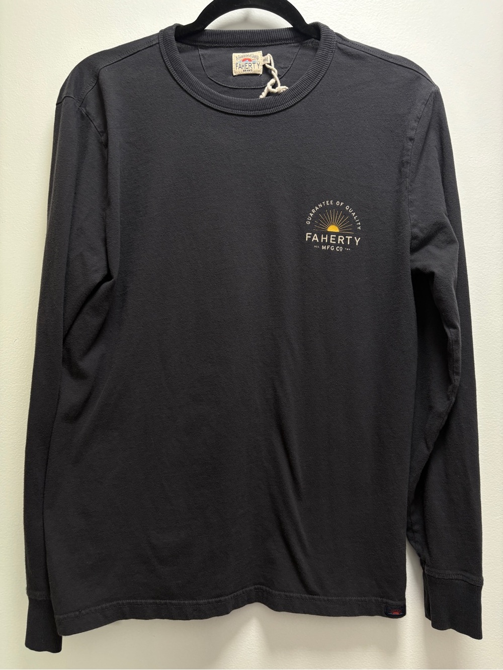 Faherty Long Sleeve Crew Tee Gorpcore Outdoor